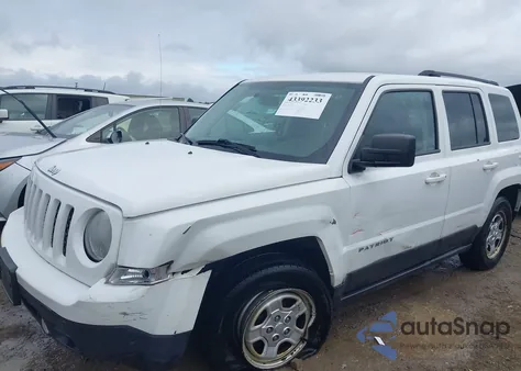 2014 Jeep Patriot Sport from USA, damaged, VIN 1C4NJRBB0ED845971